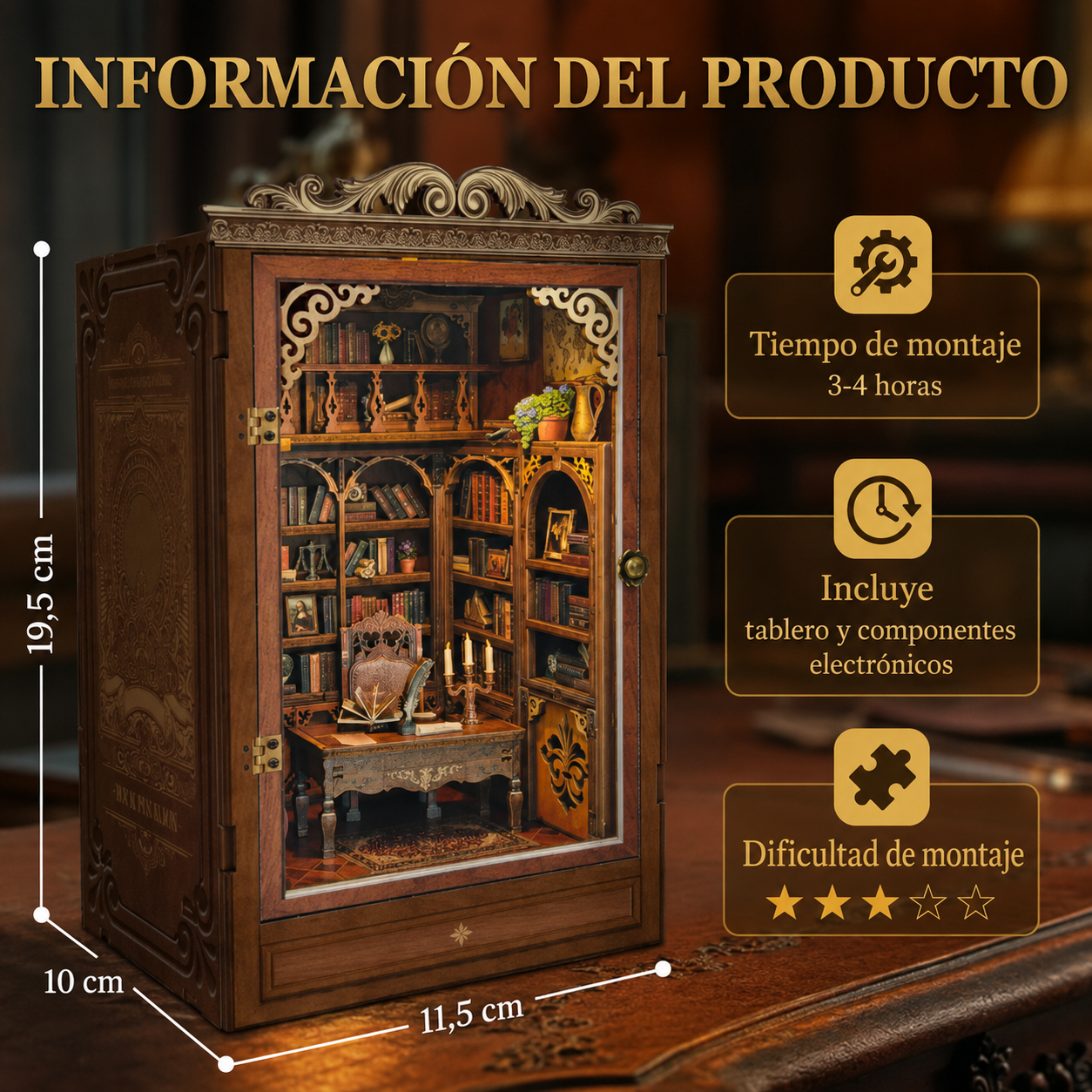 Mini libreria mágica DIY